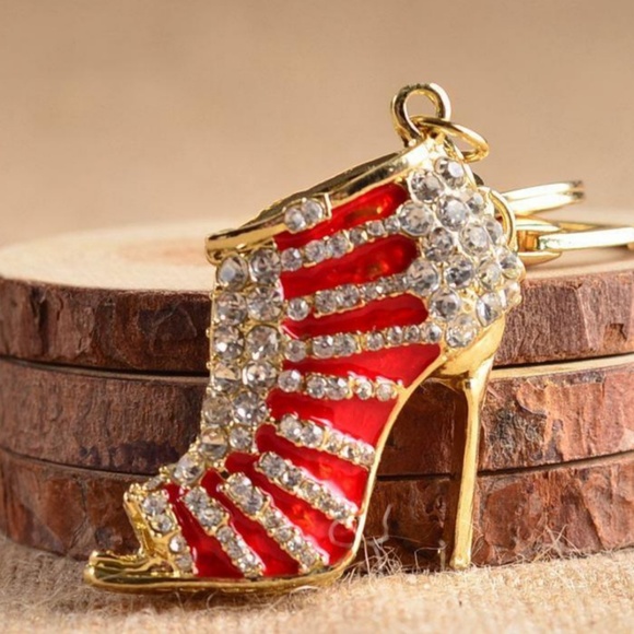 Keychain Accessories - Shoes Keychain Purse Pendant Bags Cars Shoe Ring